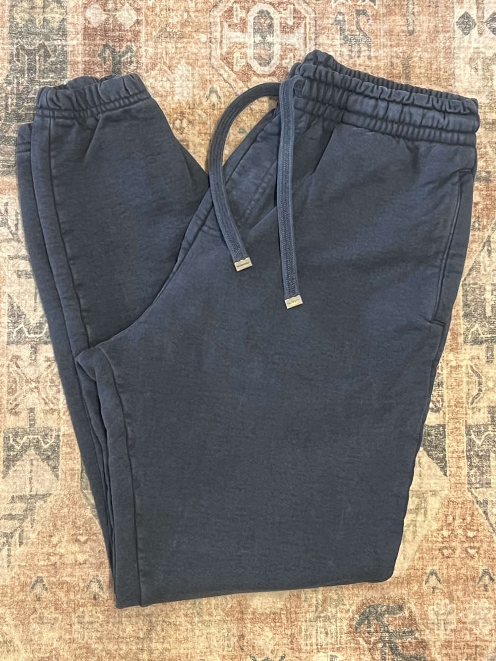 TALENTLESS Black Ribbed Waistband Sweatpants